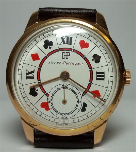 Girard perregaux de poker de discagem