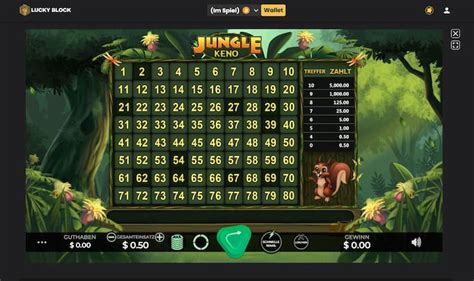 Jungle Keno bet365