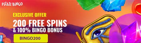 Pizazz bingo casino bonus