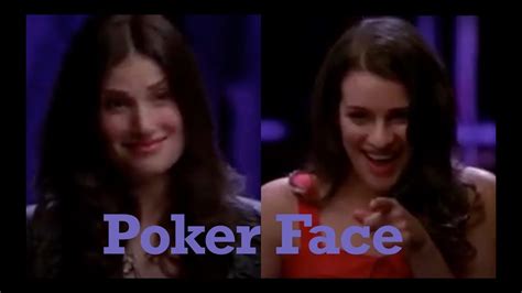 Poker face glee