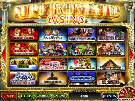 Superomatic casino mobile